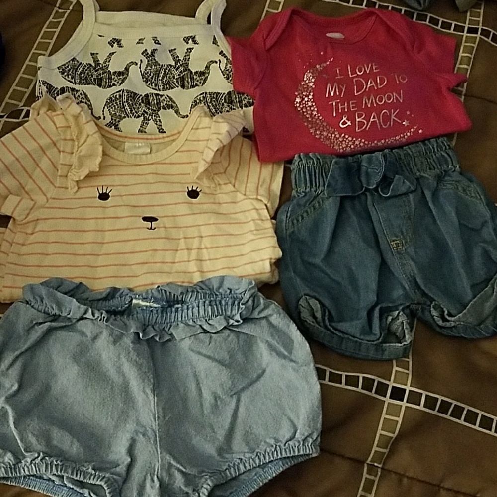 Infant Shorts and Shirts